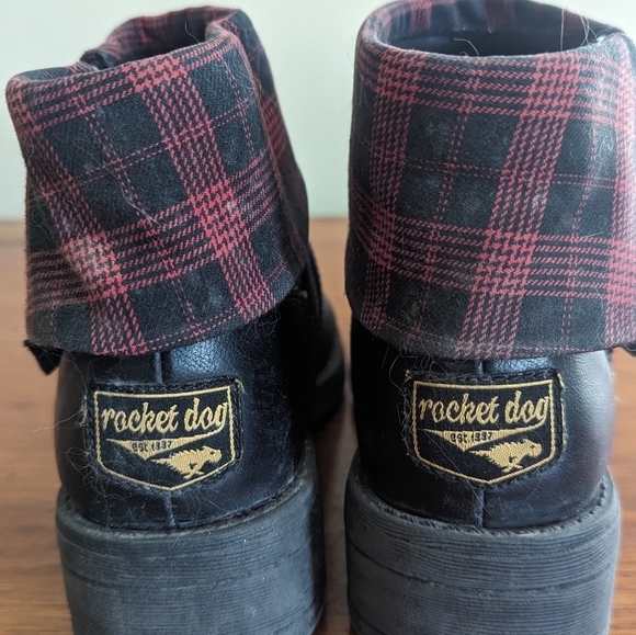 Rocket dog plaid ankle boots - Picture 4 of 5